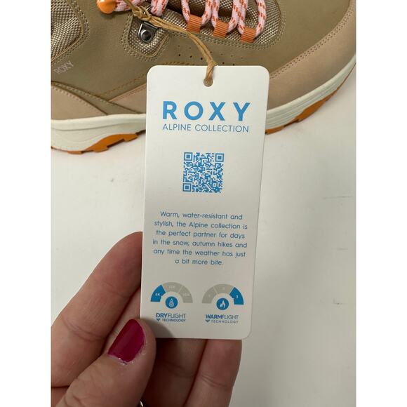 Roxy NWT Women’s Pinnacle Hiking Outdoor Camping Adventure Boots size 8.5 - Picture 5 of 12